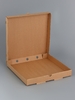 Коробка для пиццы, бурая, 30 х 30 х 4 см