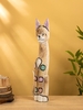 Сувенир «Кошка», 60×12×6.5 см, дерево