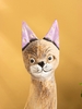 Сувенир «Кошка», 60×12×6.5 см, дерево