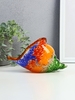 Фигурка стекло «Раковина разноцветная», под муранское, 23×9×11 см