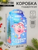Подарочная коробка Новогодняя Корпоратив «Смешарики» лицензия, для сладкого подарка, 20.3×12.3×41 см