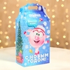 Подарочная коробка Новогодняя Корпоратив «Смешарики» лицензия, для сладкого подарка, 20.3×12.3×41 см