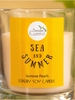 Свеча с кристаллом внутри Sea and Summer Jasmine Pearls, 120 г, соевый воск, жасмин