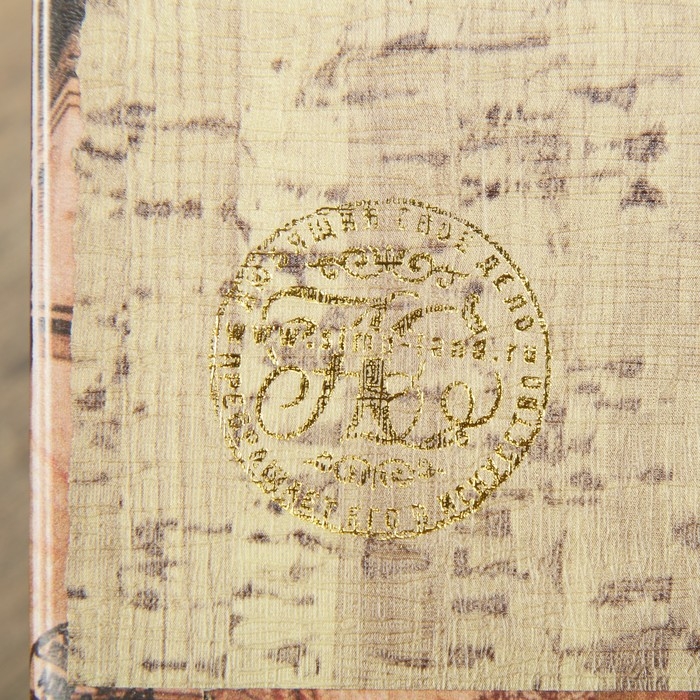 Сейф-книга дерево кожзам "Триумфальная арка" 17х11х5 см