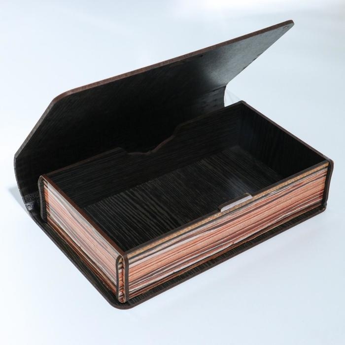 Шкатулка книга «Слон», 20×13×5 см