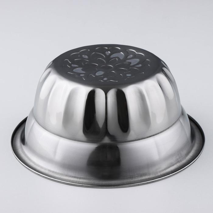 Миска из нержавеющей стали, 2,2 л, 24×10 см