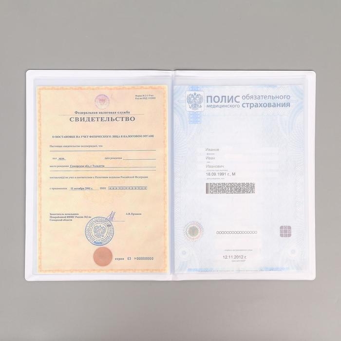 Папка для семейных документов «Твои документы в надежных лапках» 8 файлов А4