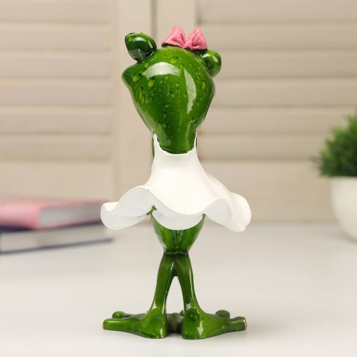 Фигурка полистоун лак «Лягушка Монро», 16.5×8.2×9.5 см
