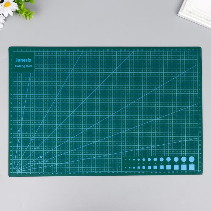 Резиновый мат для творчества, формат А3, 45×30 см, толщина 3 мм