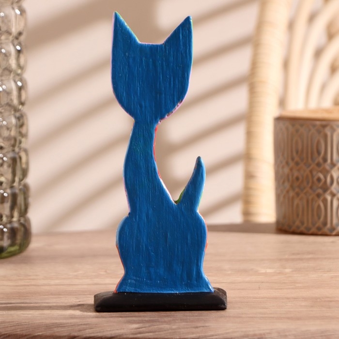 Сувенир «Кошечка», 7×5×20 см, дерево