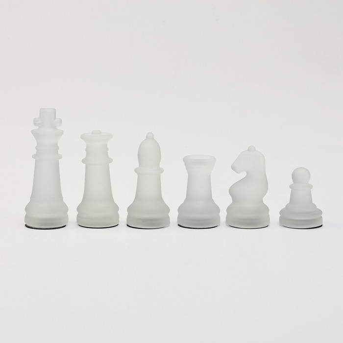 Шахматы сувенирные стеклянные «Кристалл» 24×24 см, доска и фигуры
