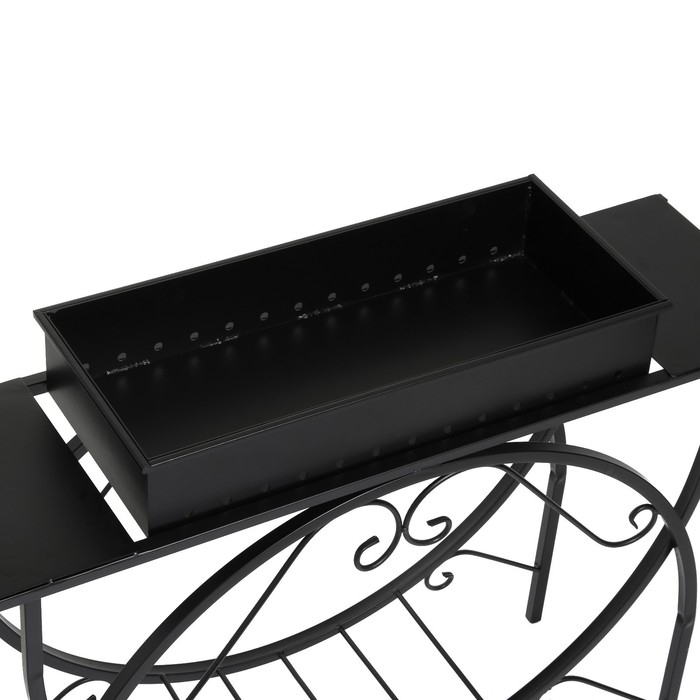 Мангал «Ажур», 120×35×95 см, 18 кг, толщина металла 2.5 мм