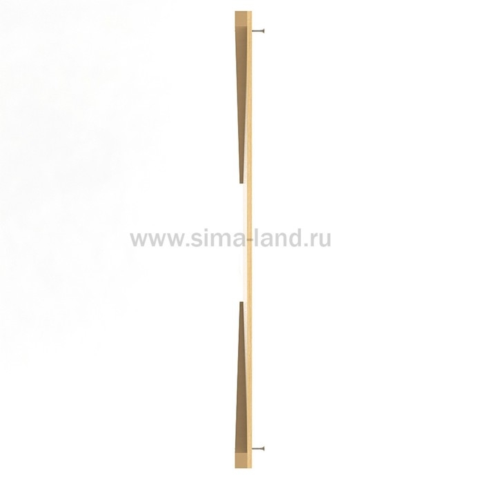 Настенная перфорированная панель односторонняя ДСП, 60×0,6×180 см, шаг 25 мм, цвет чёрный
