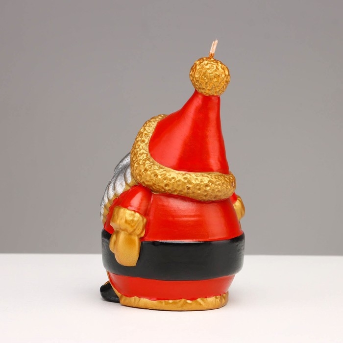 Свеча декоративная «Санта», 12×8.6×7.4 см
