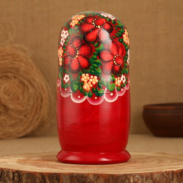 Матрёшка 7-ми кукольная "Лара", 23-25см, ручная роспись.