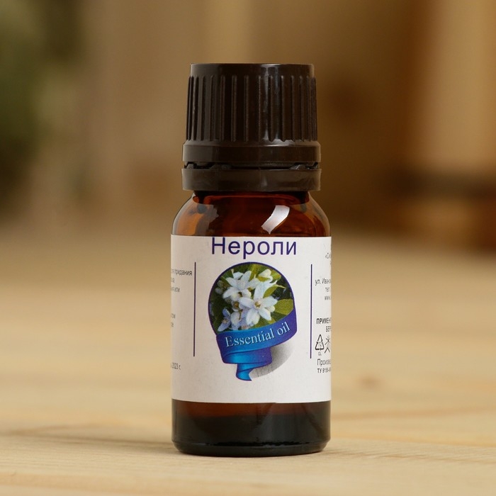 Эфирное масло «Нероли», флакон-капельница, аннотация, 10 мл