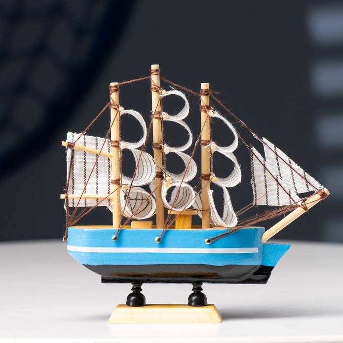 Сувенирная модель корабля «Морской оркестр», 3×13.5×15.5 см