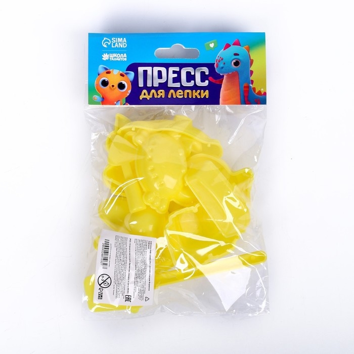 Формочки для лепки, 9 шт., 2 инструмента, МИКС