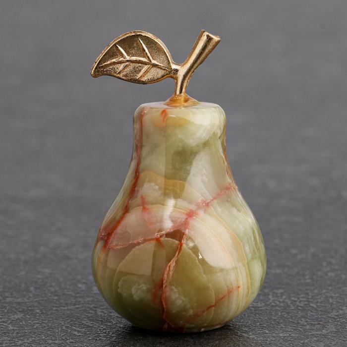 Фигурка «Груша», 3.8×5 см, оникс