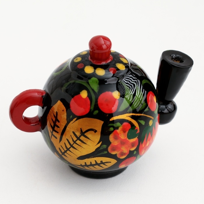 Сувенир «Самовар», хохлома
