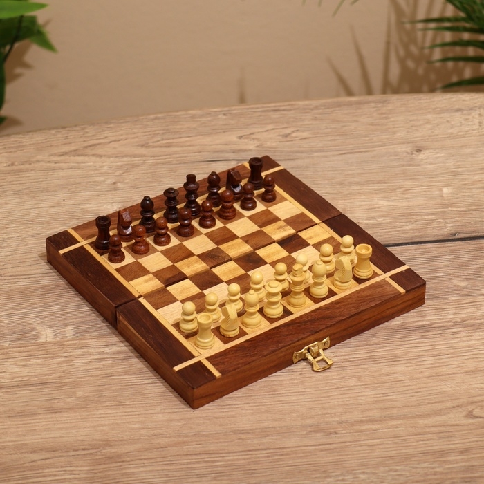 Шахматы, 20×10×4 см, дерево
