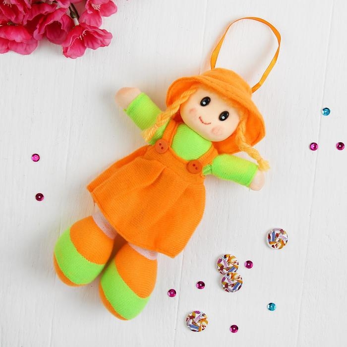 Мягкая игрушка «Кукла с хвостиками», МИКС