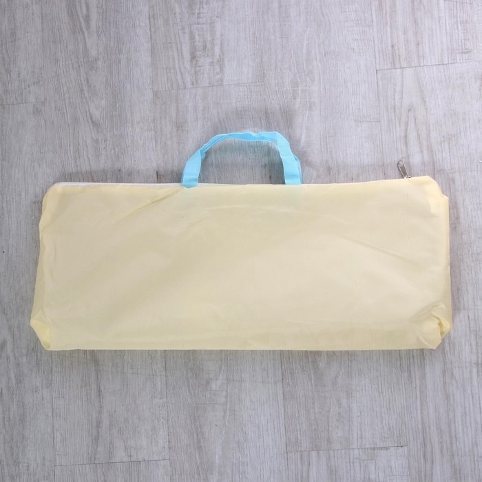 Палатка детская игровая «Домик», голубая, 130×100×130 см