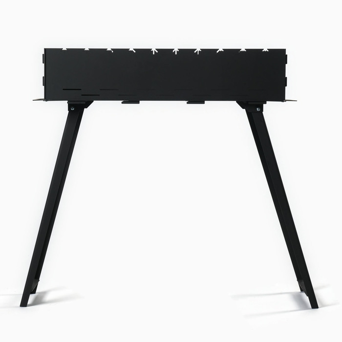 Мангал с ножками FIREGRILL, 74.7×37.5×72.3 см, 2 мм, длина жаровни 65 см
