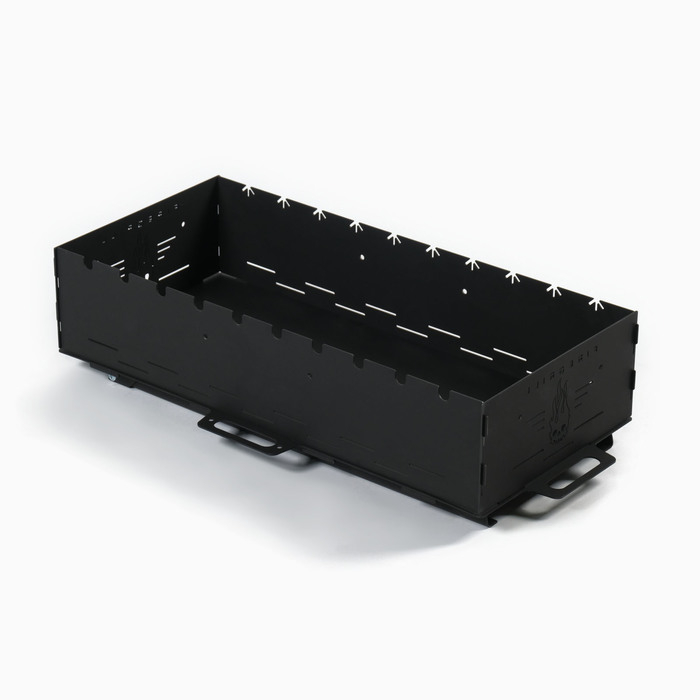 Мангал с ножками FIREGRILL, 74.7×37.5×72.3 см, 2 мм, длина жаровни 65 см