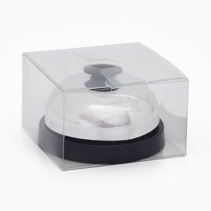 Звонок настольный Ring-ring, 4.5×7.5 см, серебро