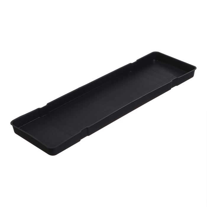 Поддон для рассады, 48×14×2 см, пластик, цвет МИКС