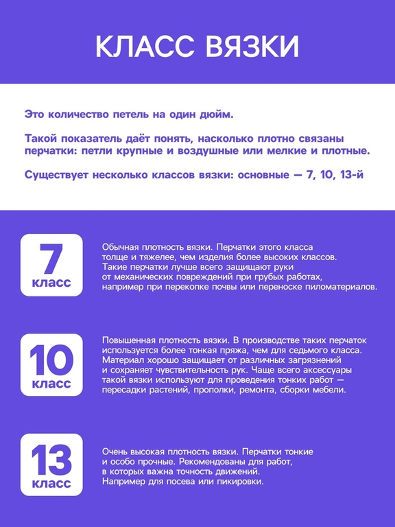 Перчатки садовые, хб, вязка 10 класс, 5 нитей, без покрытия, белые