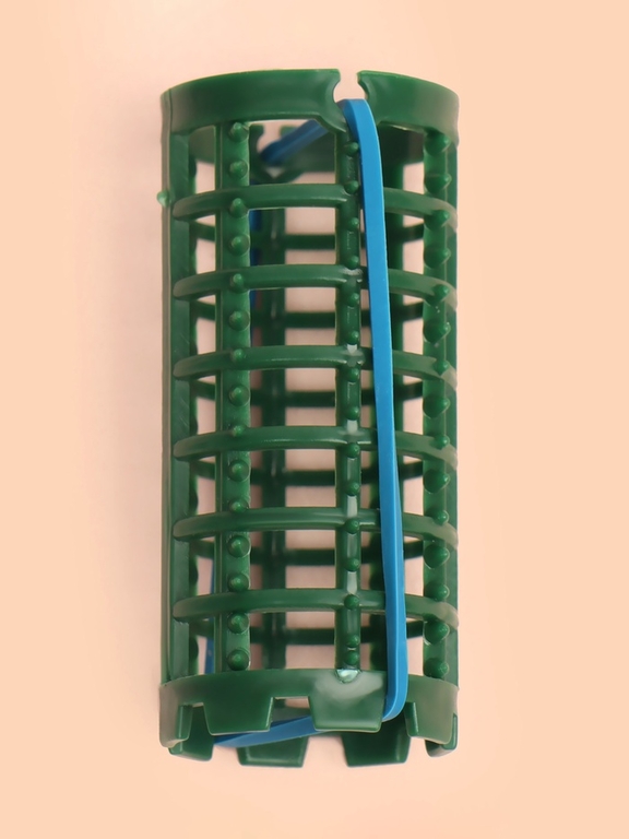Бигуди на резинке, d = 2,7 см, 8 шт, цвет МИКС