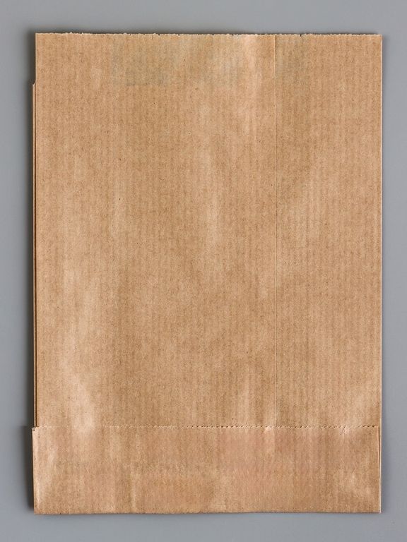 Пакет бумажный фасовочный, крафт, V - образное дно 20×14×6 см