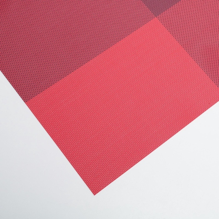 Салфетка сервировочная на стол «Настроение», 45×30 см, красная