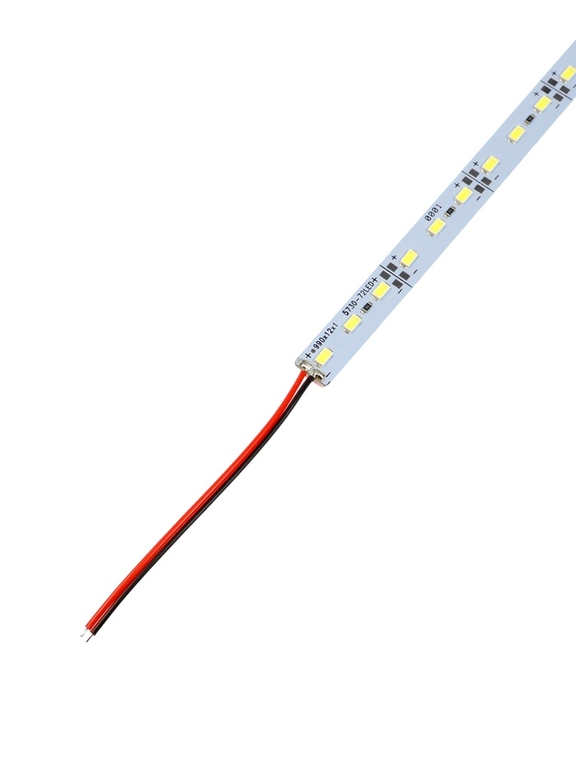 Светильник линейка 1 метр 14 Вт, 1800 Лм, SMD5630, 72 led, 6500 K, 12 В, клеевая основа