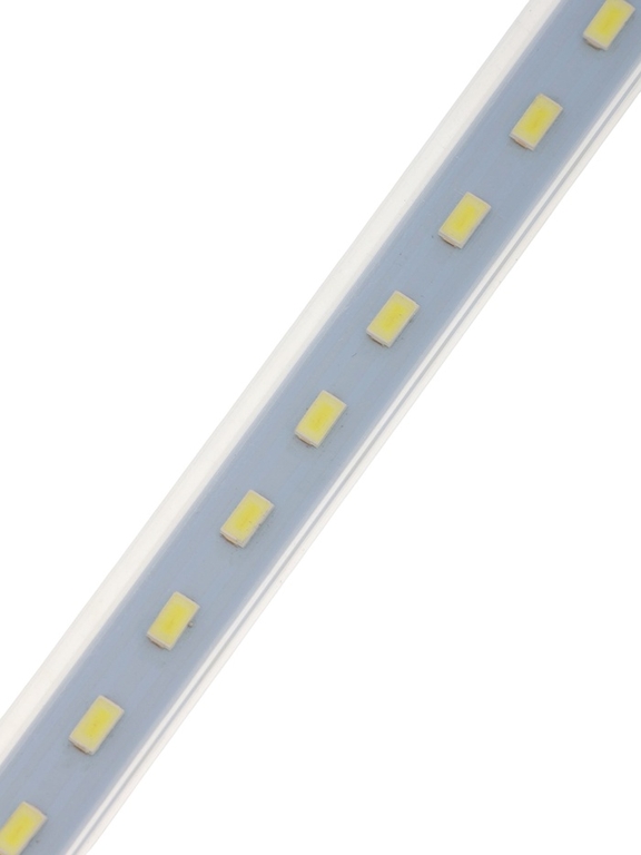 Светильник линейка 1 метр, в корпусе, 12 Вт, 1800 Лм, SMD5630, 76 Led, 6500 K, 220 В