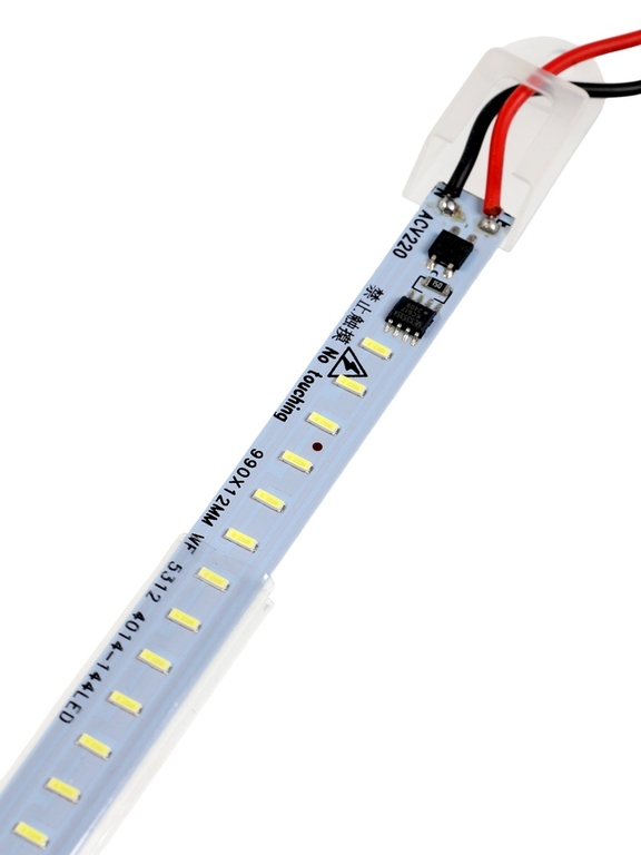 Светильник линейка 1 метр, в корпусе, 14 Вт, 3300 Лм, SMD4014, 144 Led, 6500 K, 220 В
