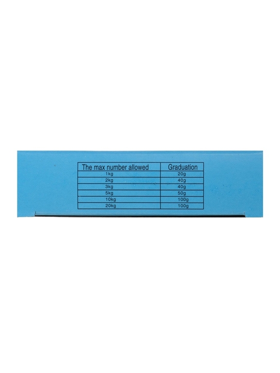Безмен LVB-1001, механический, до 10 кг, цена деления 100 г. синий
