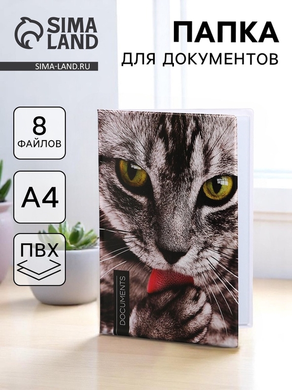 Папка для документов Docs, 8 файлов А4