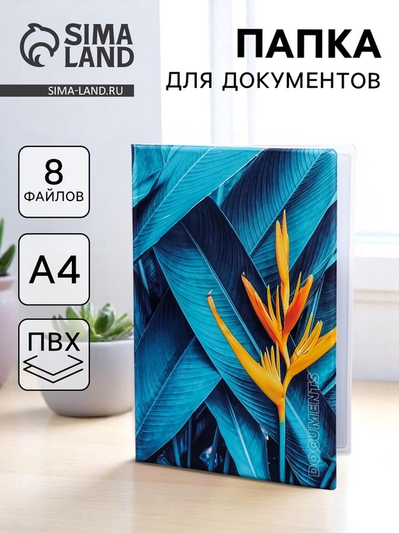 Папка для документов Docs, 8 файлов А4