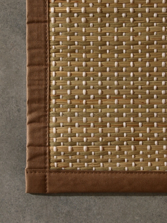 Коврик плетёный из сиграса, 60×40×0.7 см