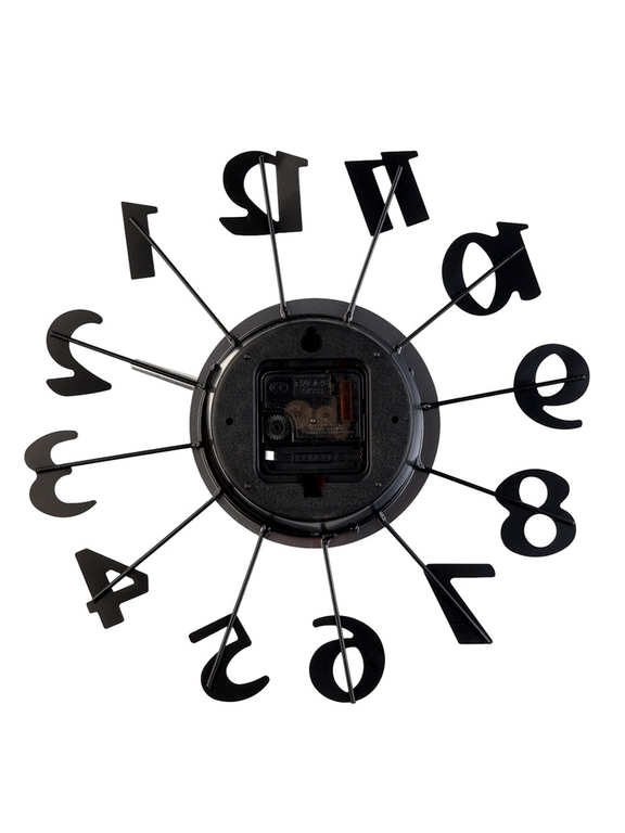 Часы настенные, интерьерные, «Большие цифры», плавный ход, d-31 см