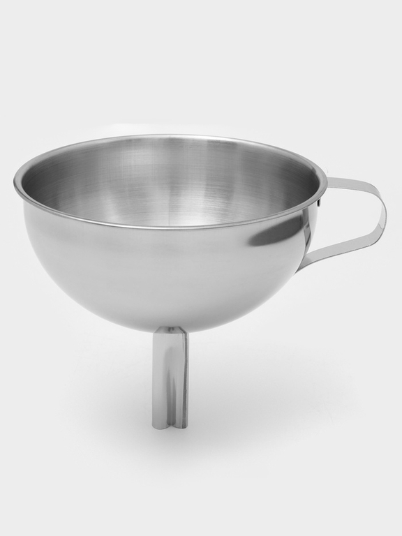 Воронка, d=13 см, с ручкой, нержавеющая стал