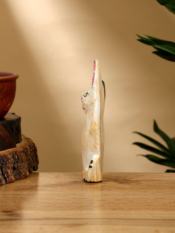 Сувенир «Котёнок», 12×5×2.5 см, дерево