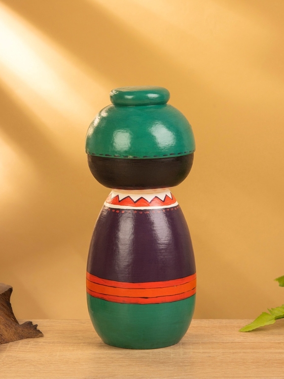 Японская кукла кокеши «Джун», 9×9×21 см