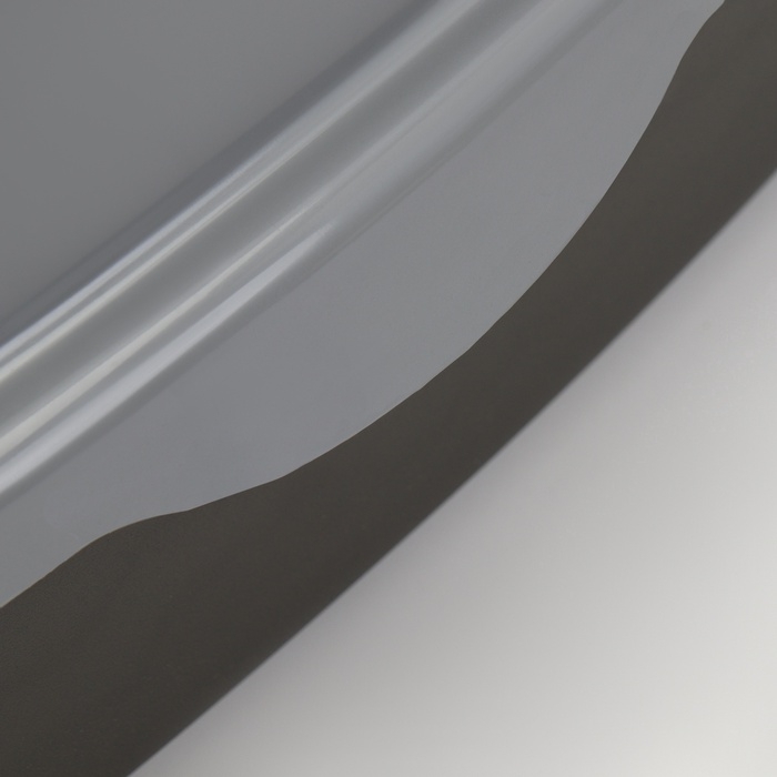 Туалет Айша XL с бортом 64×44×21 см серый FIX