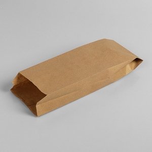 Пакет бумажный фасовочный, крафт, V - образное дно 30×10×5 см