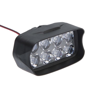Фара светодиодная для мототехники, 8 LED, IP67, 8 Вт, направленный свет