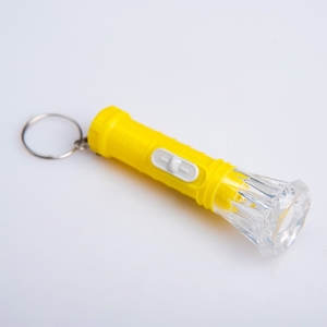 Фонарик брелок для ключей на кольце «Рассеиватель цветок», 1 LED, 2.2×6.5 см, МИКС